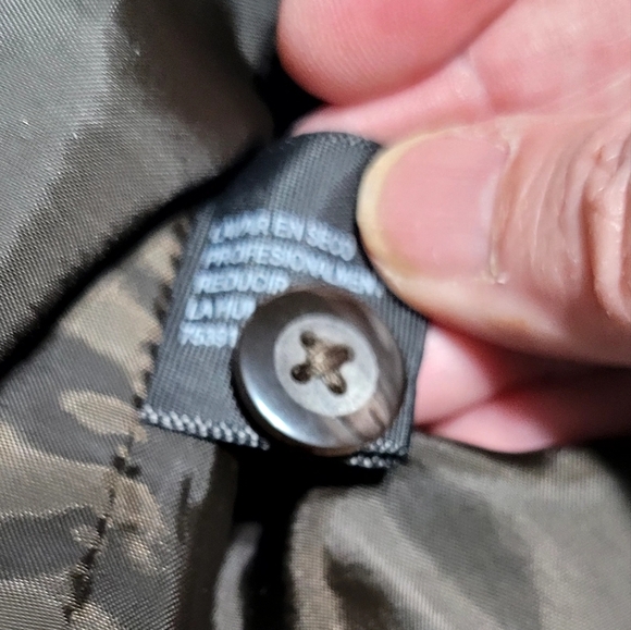 J.Ferrar Suit Vest Slim Fit Light Brown,  Sz Small Buttons Sleeveless - Picture 8 of 9